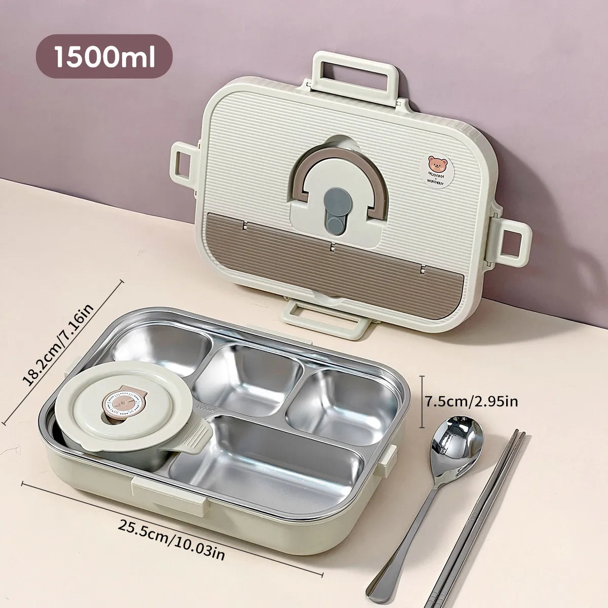 Kit Lunch Box en Inox