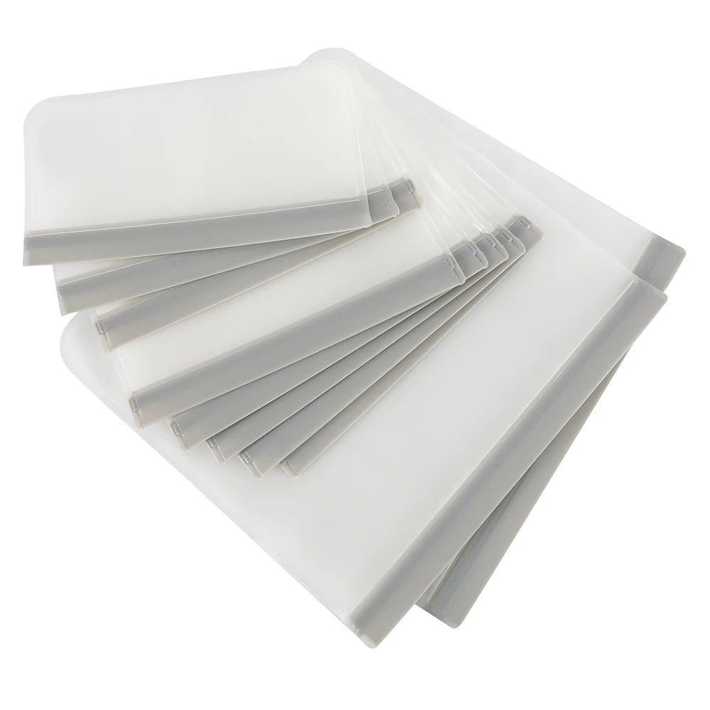 Lot de 10 pièces de Sacs de Conservation et Congélation Réutilisables