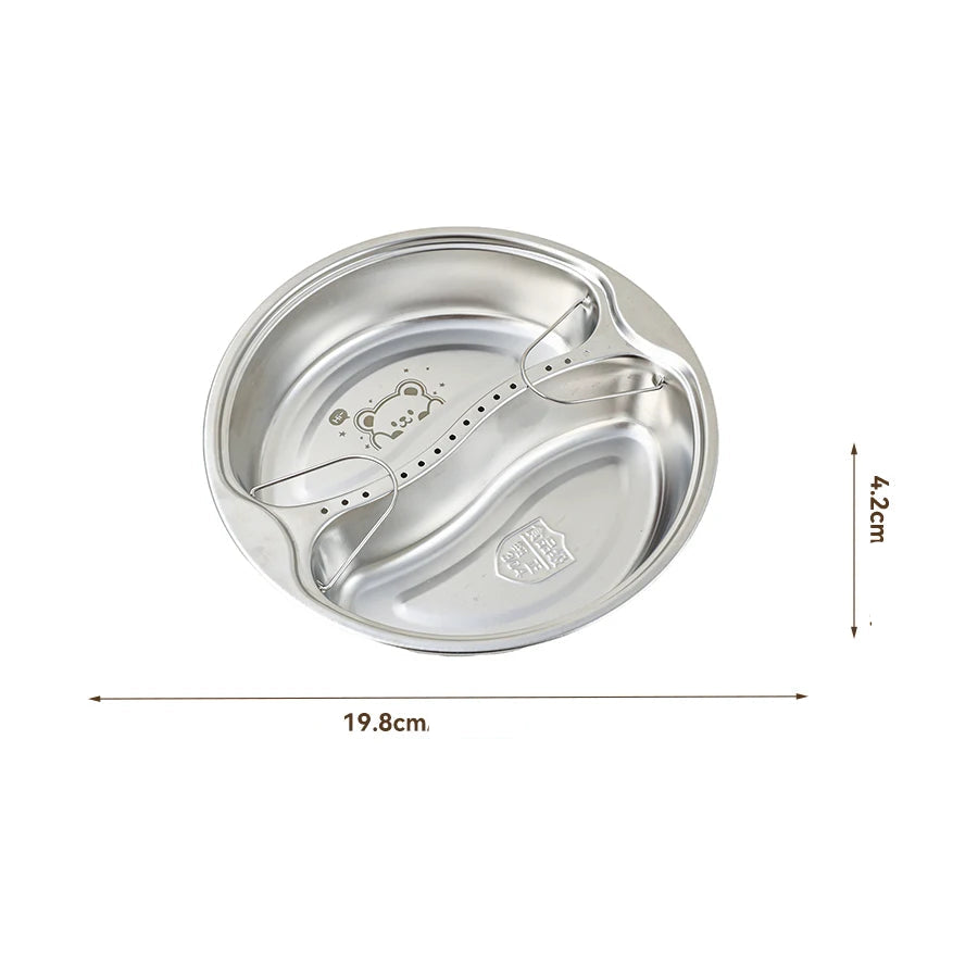 Bol Vapeur en Acier Inoxydable - 2 parties