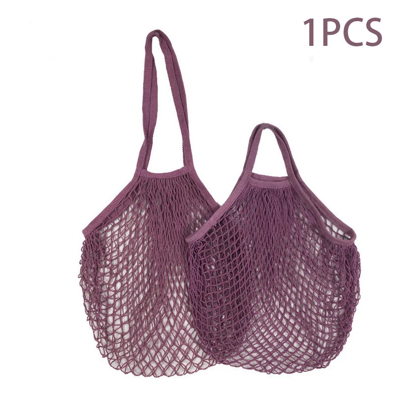 Sac à Provision Filet en Coloris Divers - Hanses courtes ou longues