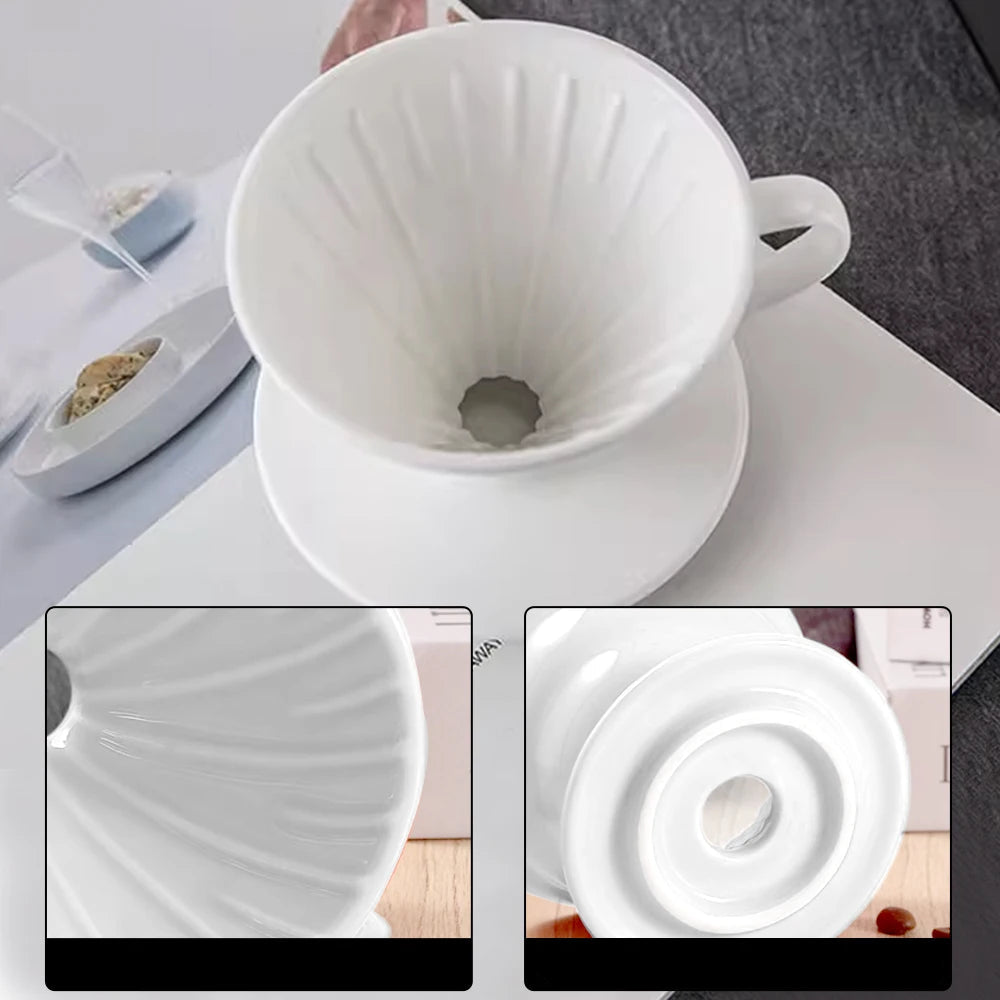 Porte-Filtre à Café en Céramique