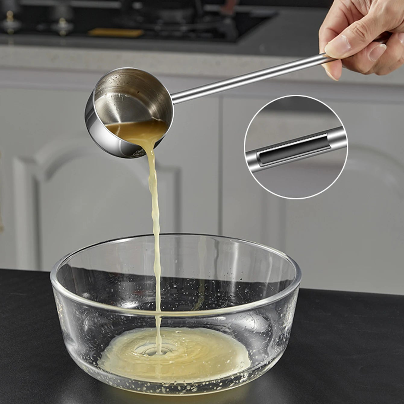 Cuillère - Saucière en Inox