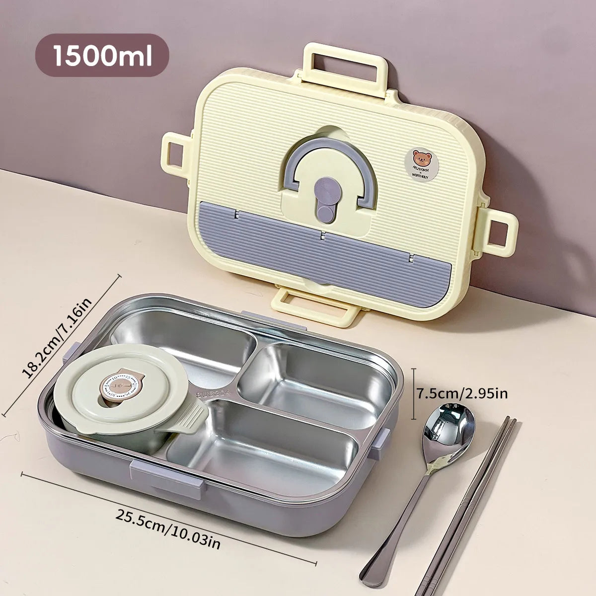 Kit Lunch Box en Inox