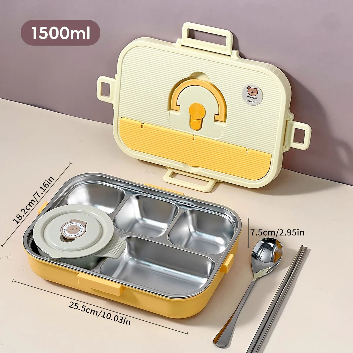 Kit Lunch Box en Inox