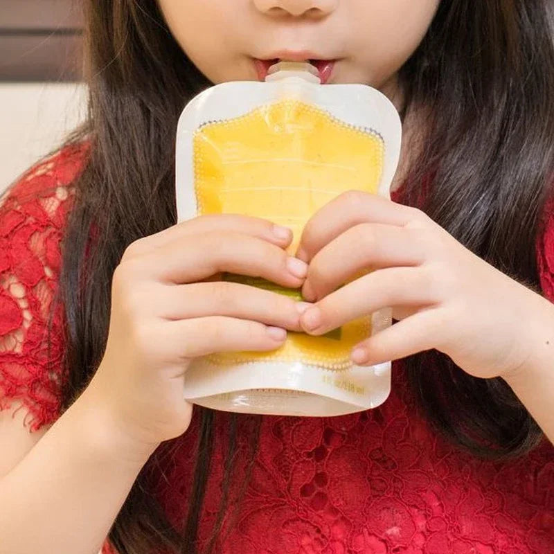 Gourdes à Compote ou Jus Réutilisables