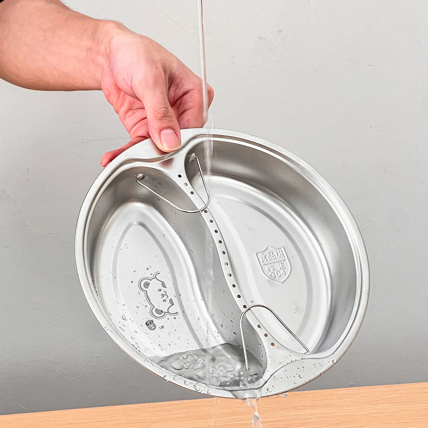 Bol Vapeur en Acier Inoxydable - 2 parties