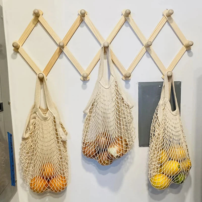 Sac à Provision Filet en Coloris Divers - Hanses courtes ou longues