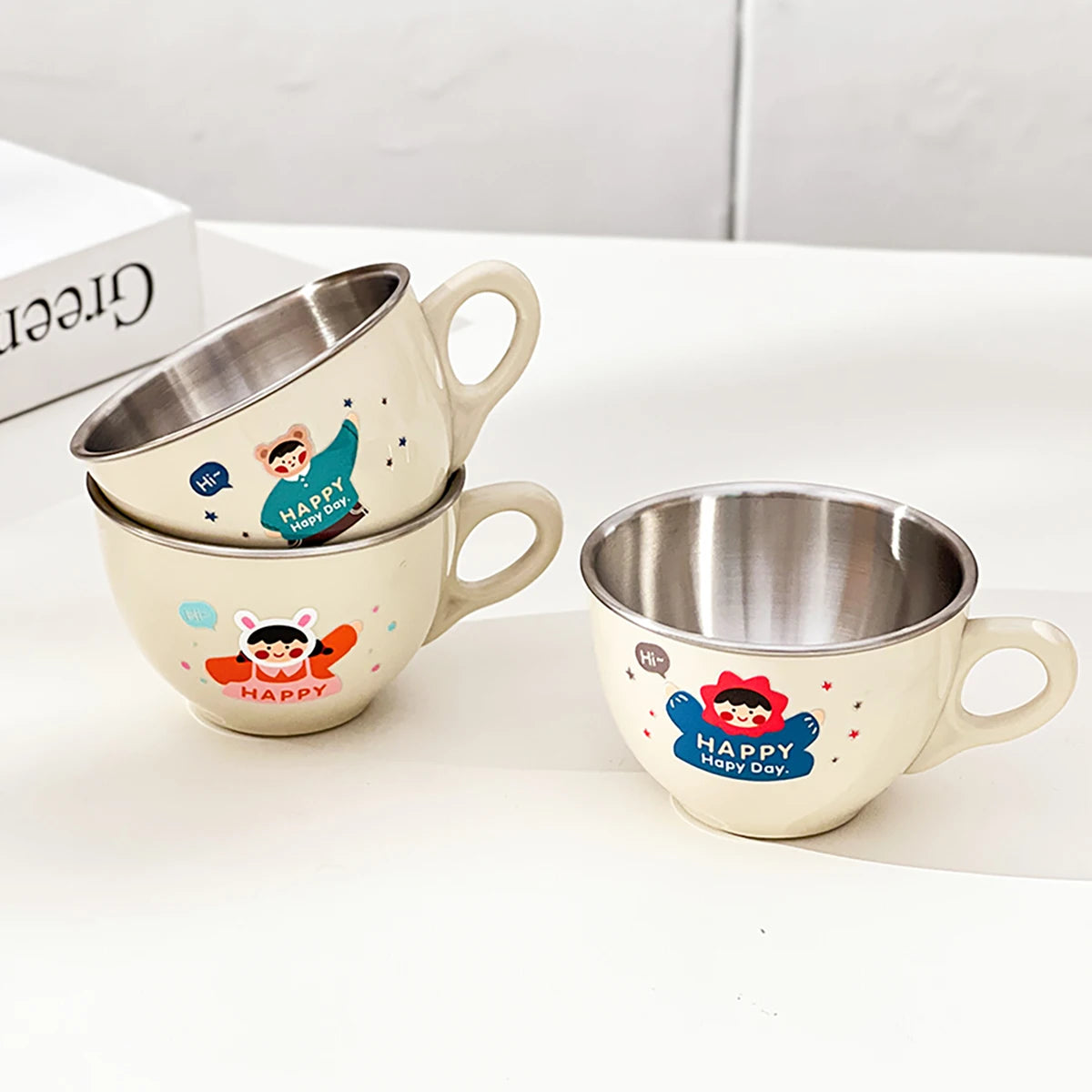 Tasse en Inox pour Enfant - Différents Styles
