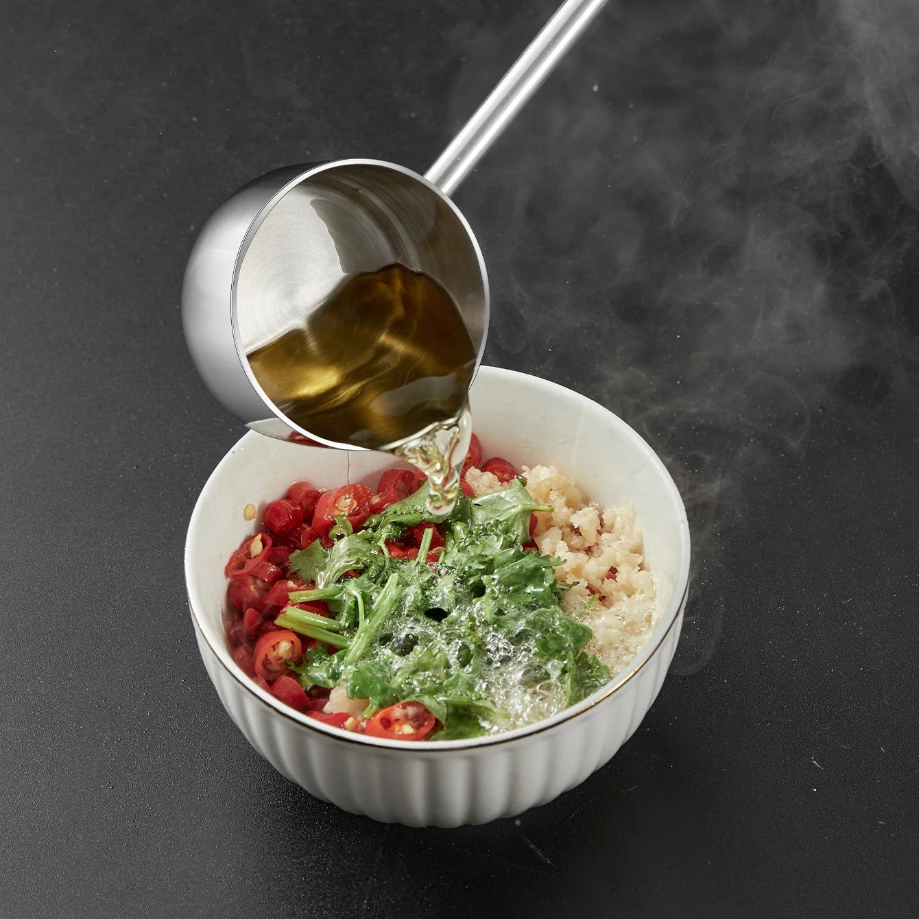 Cuillère - Saucière en Inox