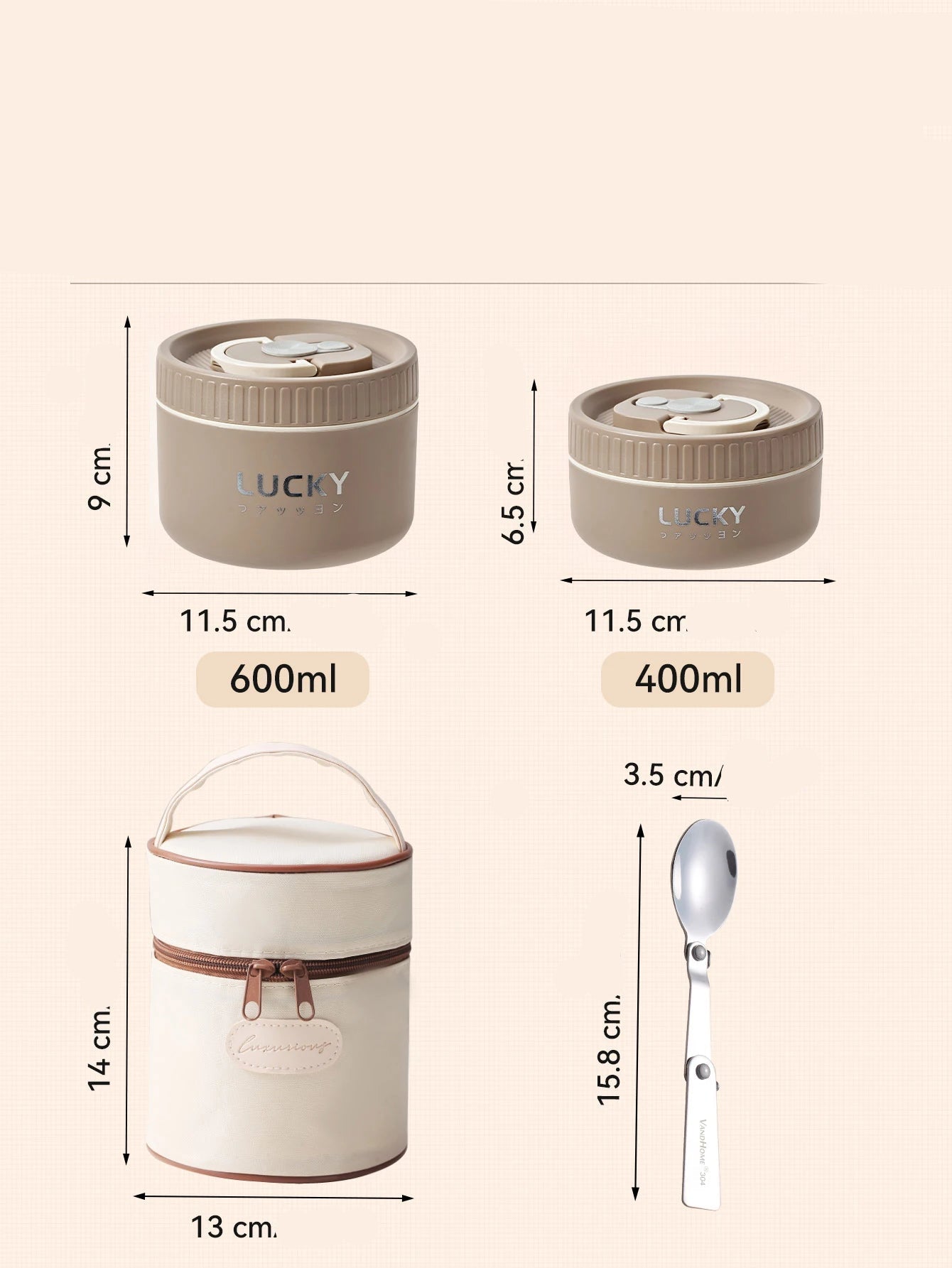 Bento Lunch Box en Inox Japonais