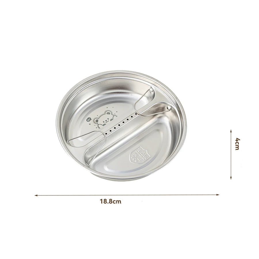 Bol Vapeur en Acier Inoxydable - 2 parties