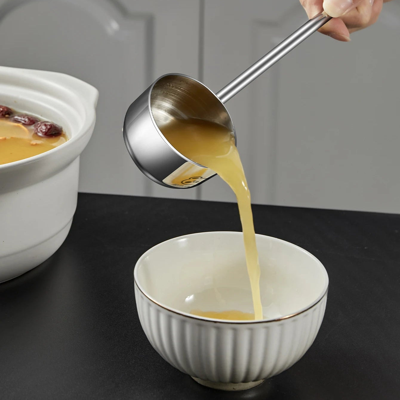 Cuillère - Saucière en Inox