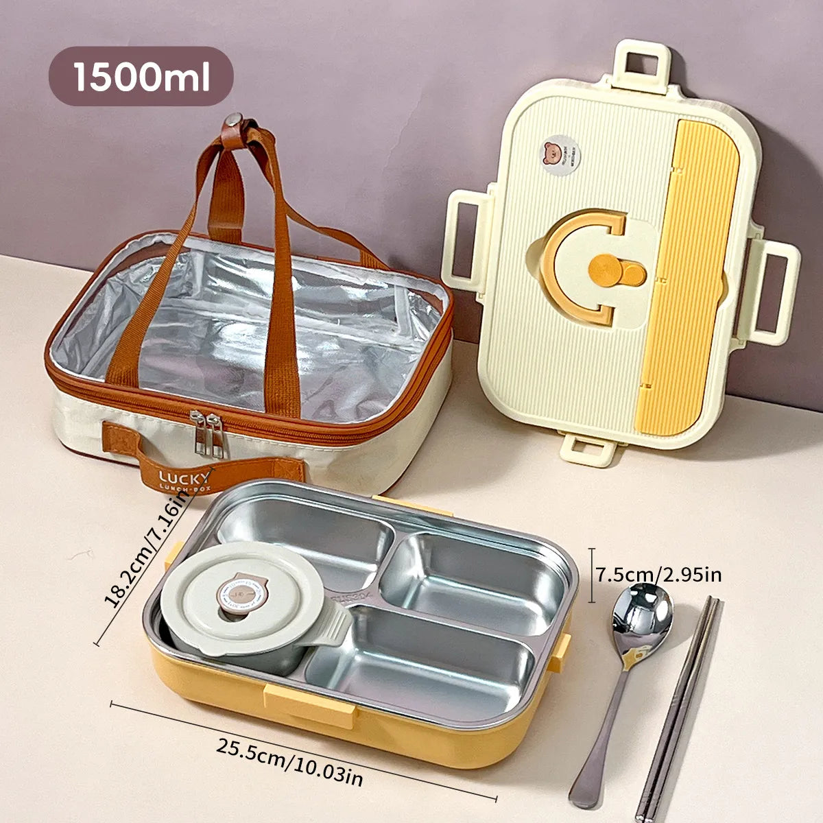 Kit Lunch Box en Inox