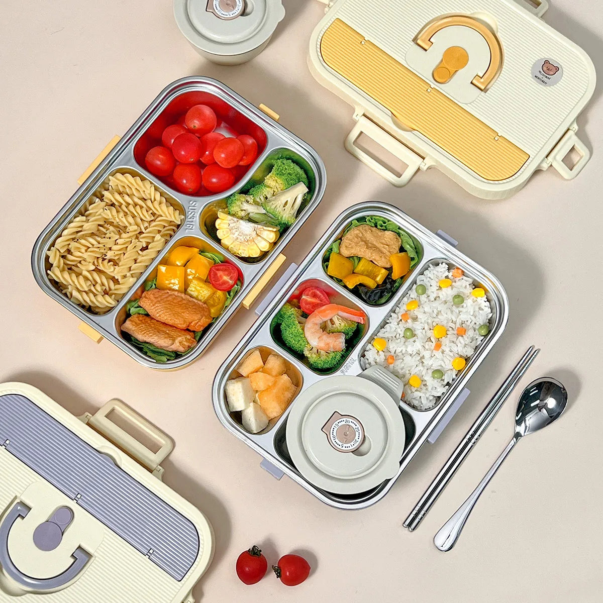 Kit Lunch Box en Inox