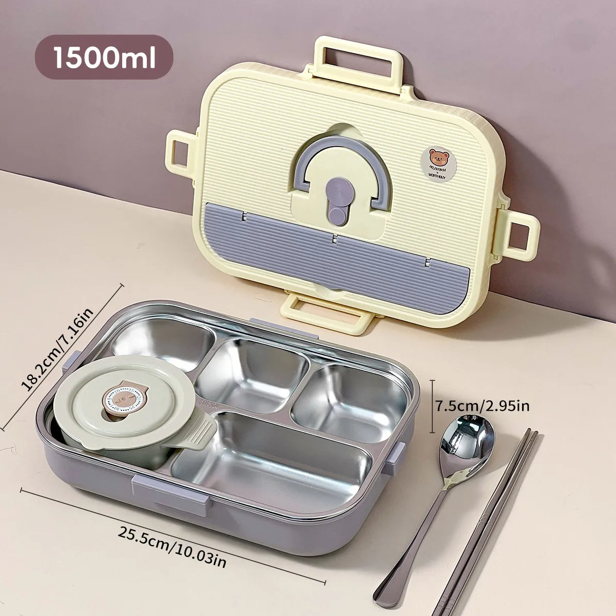 Kit Lunch Box en Inox