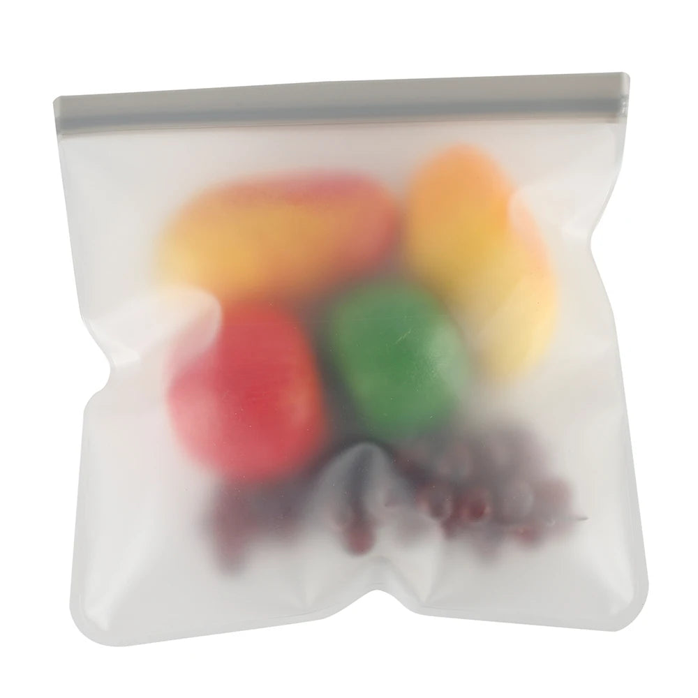 Lot de 10 pièces de Sacs de Conservation et Congélation Réutilisables