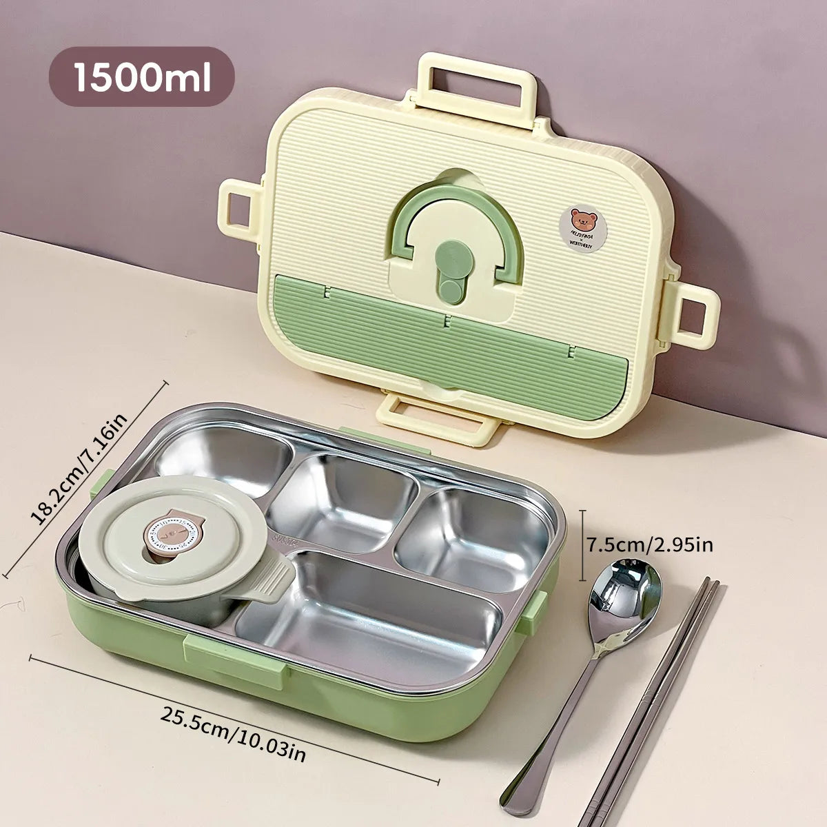 Kit Lunch Box en Inox