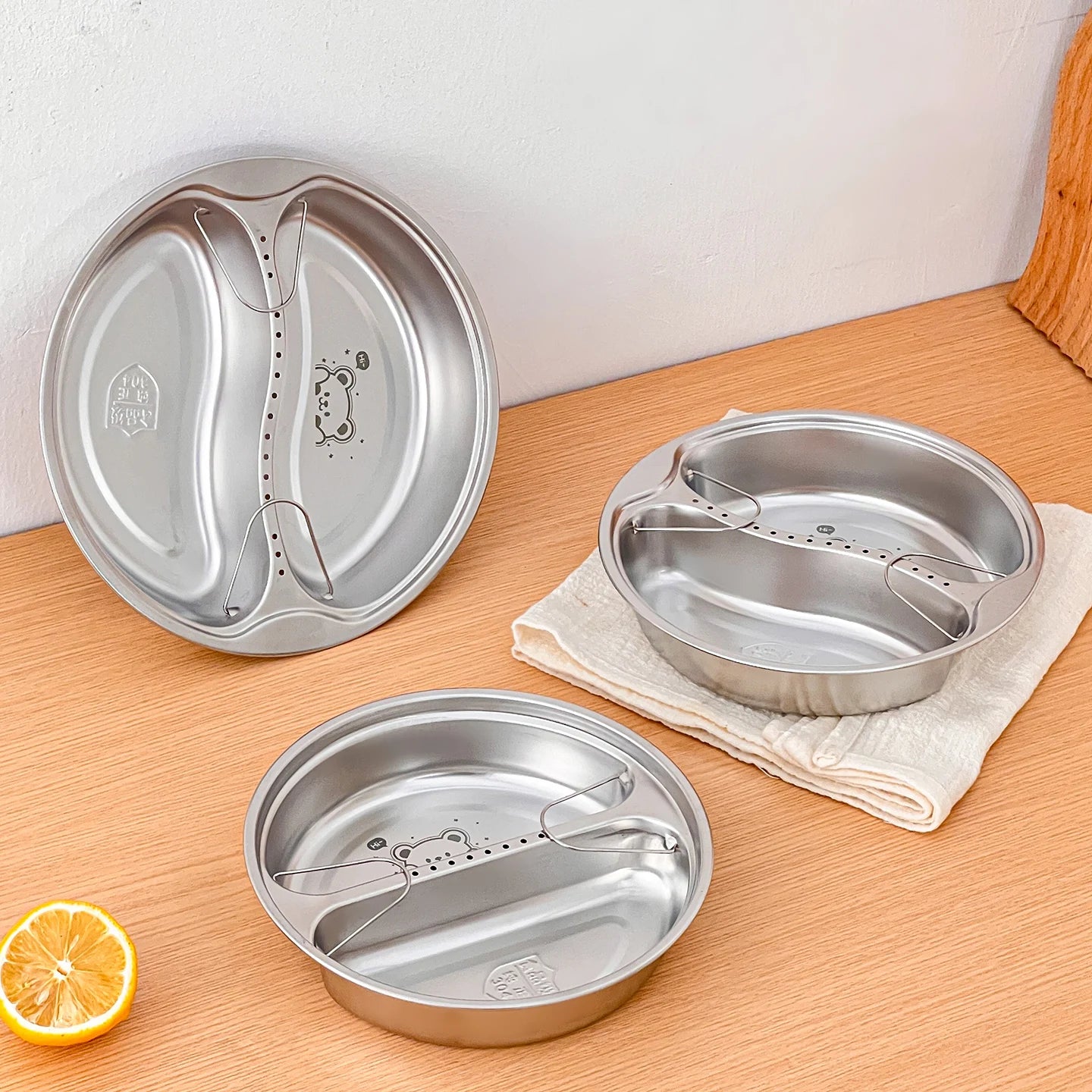 Bol Vapeur en Acier Inoxydable - 2 parties