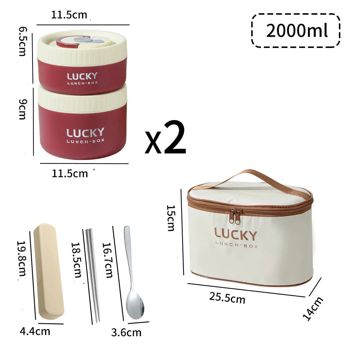 Bento Lunch Box en Inox Japonais