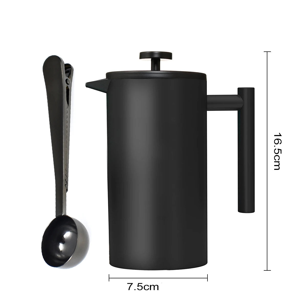 Cafetière/Théière Presse en Inox