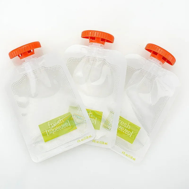 Gourdes à Compote ou Jus Réutilisables