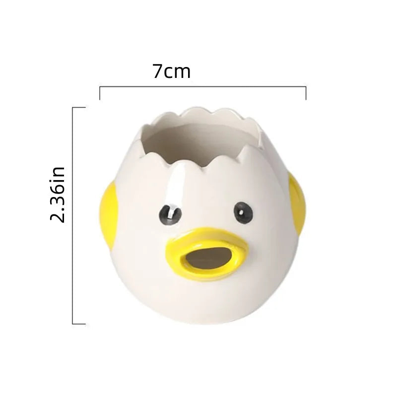 Séparateur de Jaune d'Œuf en Céramique - Style : Animaux