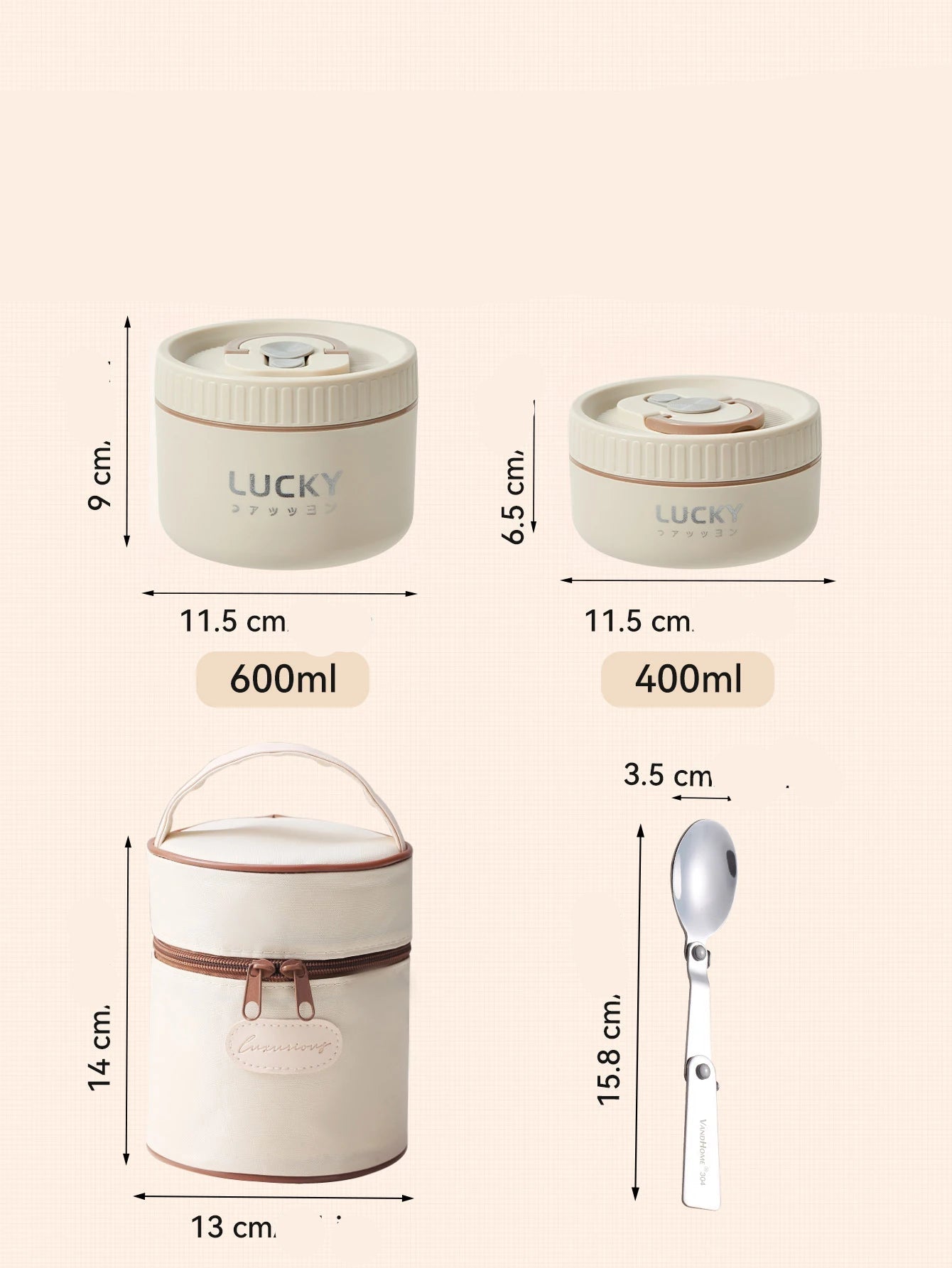 Bento Lunch Box en Inox Japonais