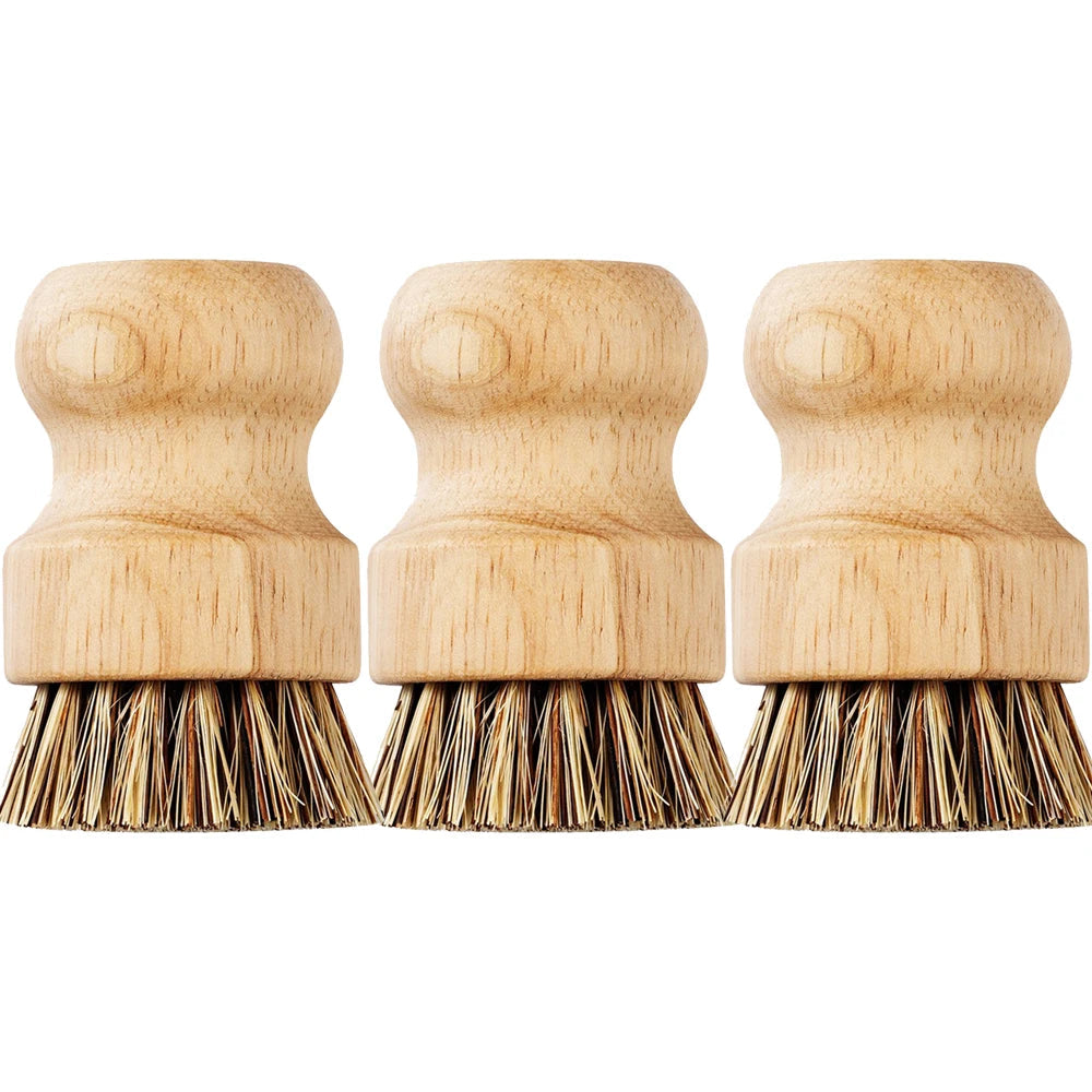 Brosses à laver la Vaisselle en fibre de Bambou