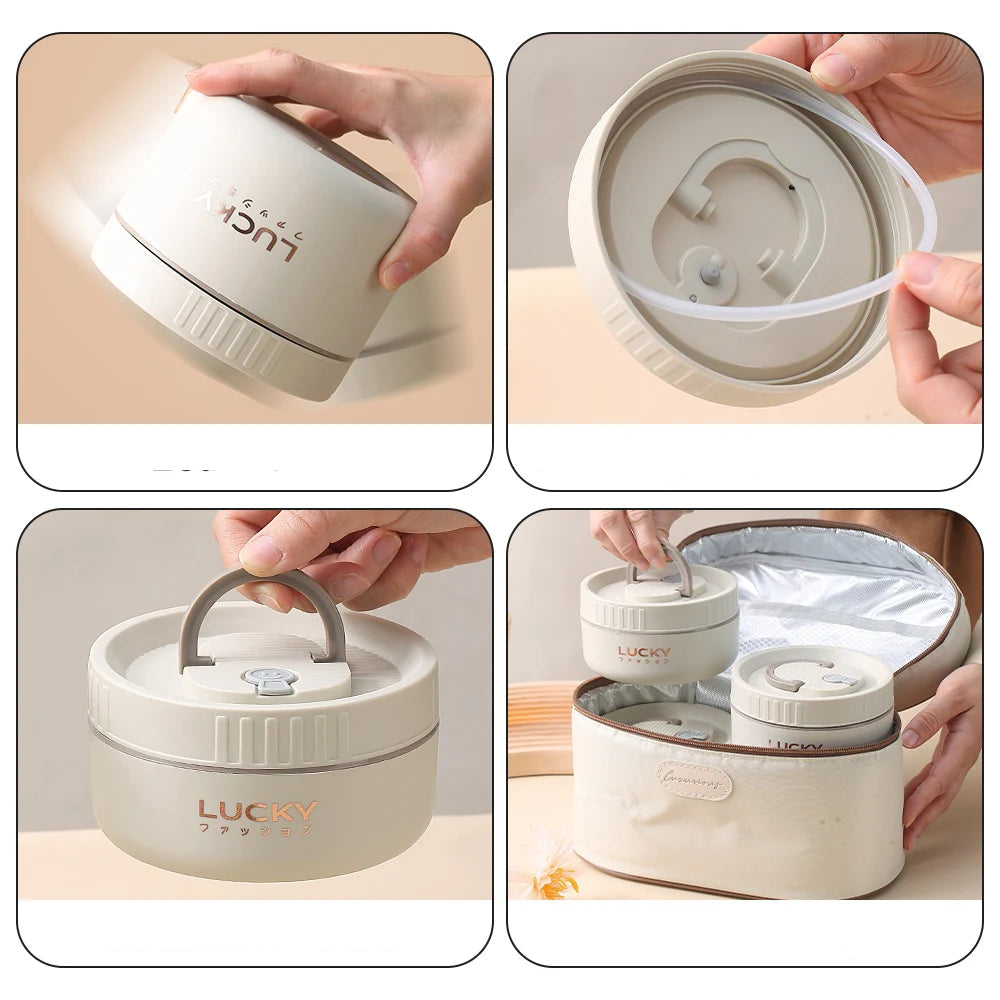 Bento Lunch Box en Inox Japonais