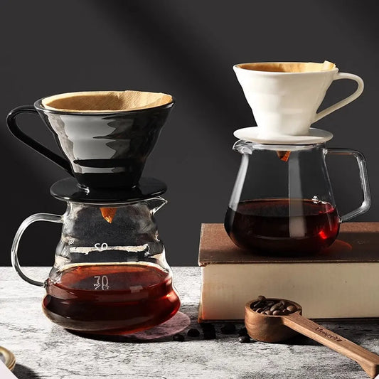 Porte-Filtre à Café en Céramique