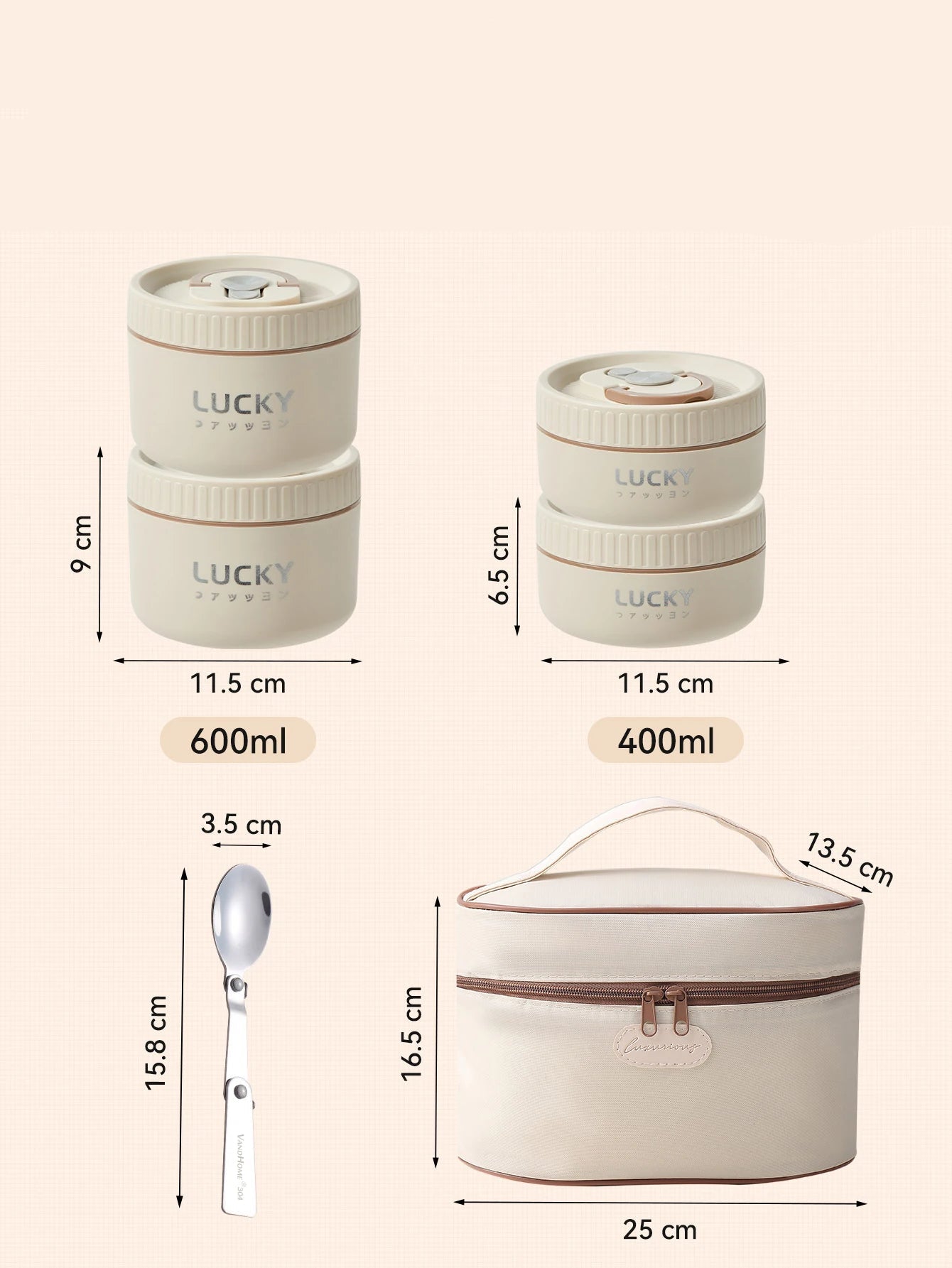 Bento Lunch Box en Inox Japonais