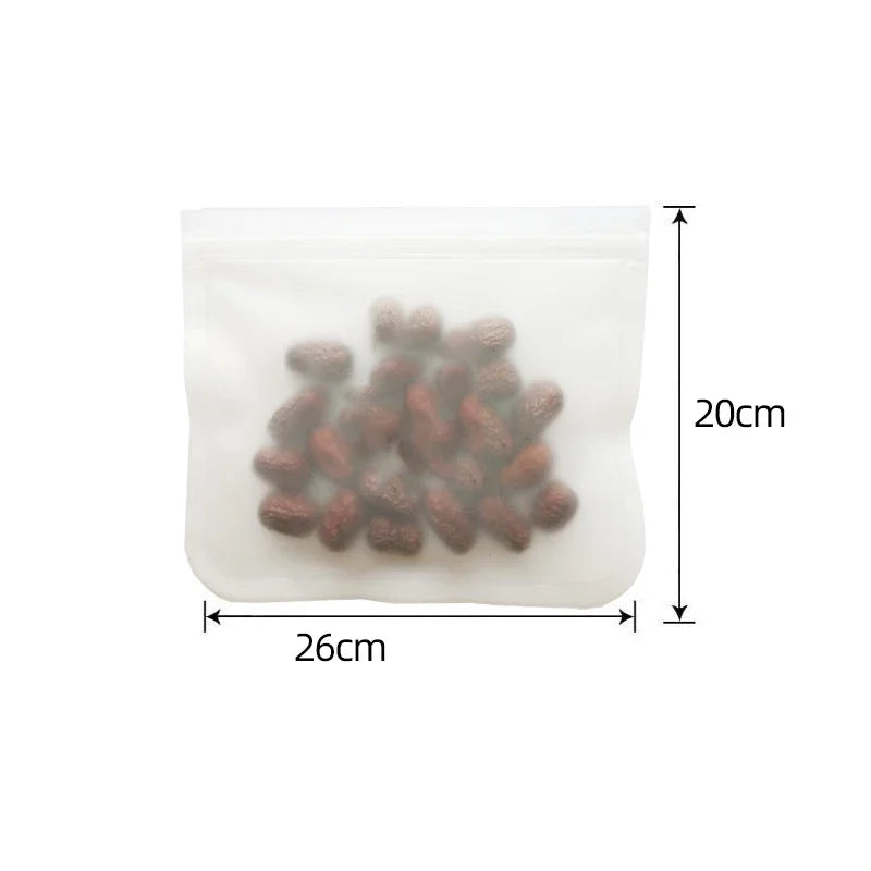 Sacs Congélation Réutilisable - Diverses Tailles