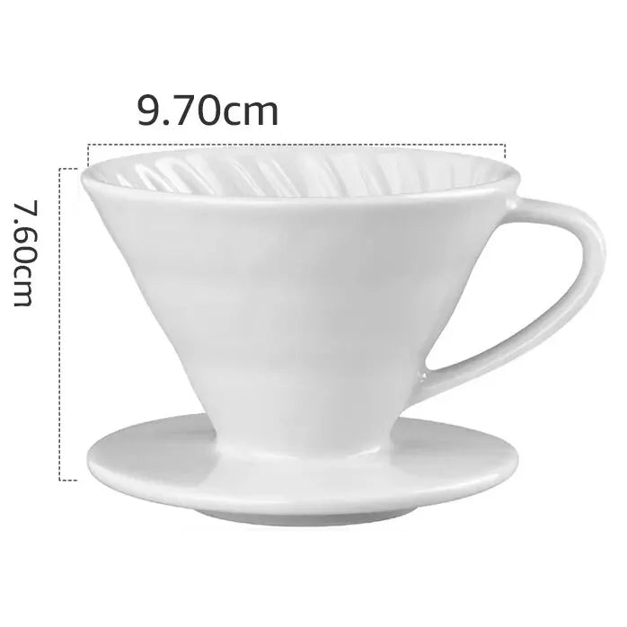 Porte-Filtre à Café en Céramique