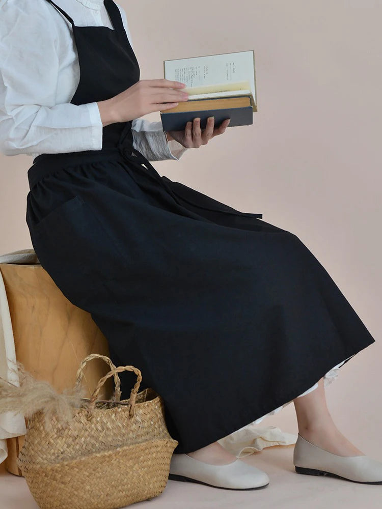 Tablier en Coton Style Coréen