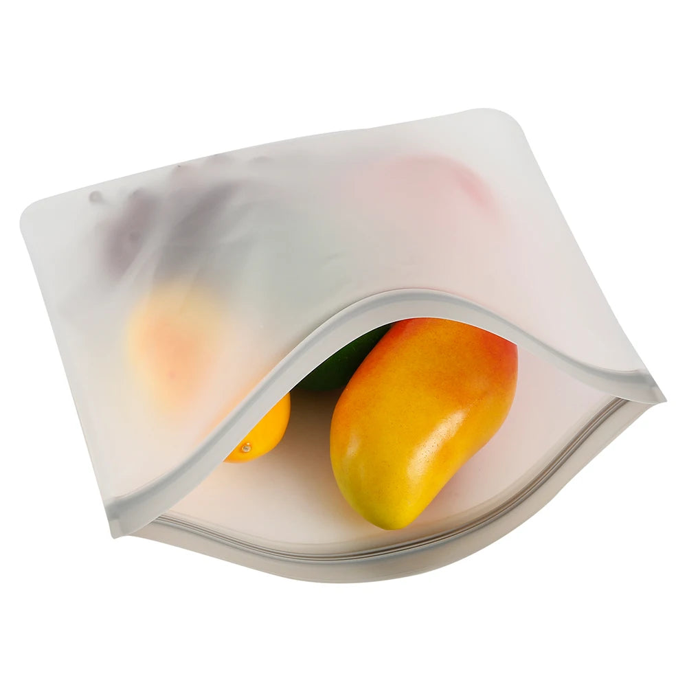 Lot de 10 pièces de Sacs de Conservation et Congélation Réutilisables