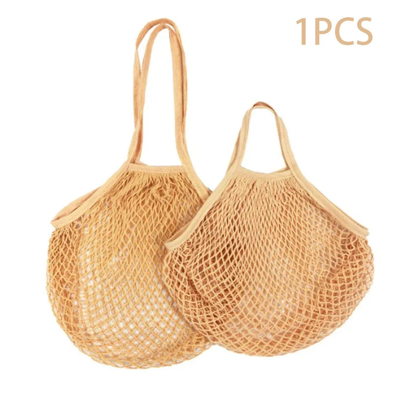 Sac à Provision Filet en Coloris Divers - Hanses courtes ou longues