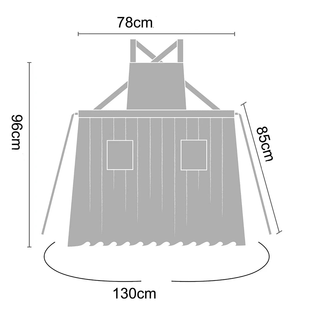 Tablier en Coton Style Coréen
