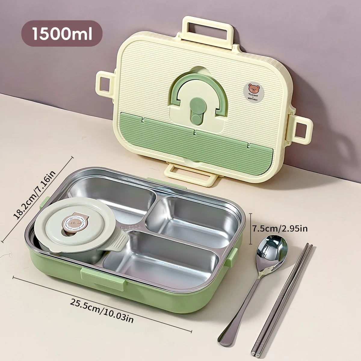 Kit Lunch Box en Inox